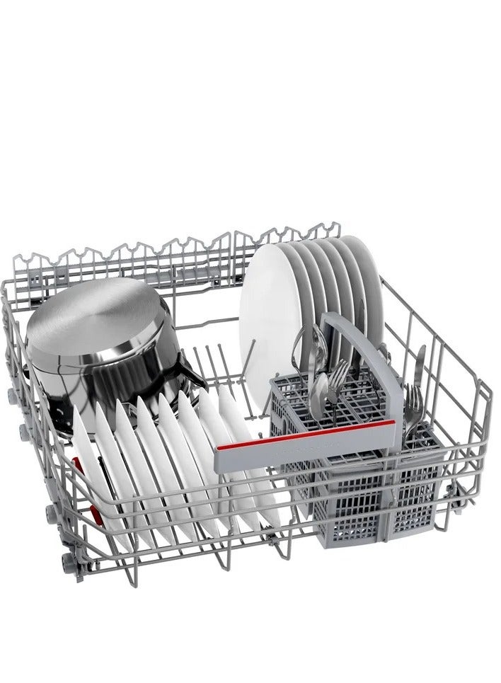بوش Series 6 Freestanding Dishwasher 60cm, 13 Place Settings, 8 Programs, Stainless Steel, Home Connect, Extra Clean Zone, EcoSilence Drive – SMS6EAI81T SMS6EAI81T Stainless Steel - Image 5