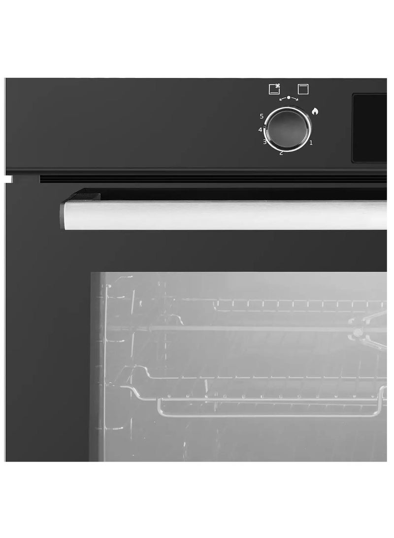 Beko Built-in Gas Oven - 90 cm - Digital LED Display – Touch control - Integrated ignition - Soft Close Door - Black BBWHT12300BS black - Image 4