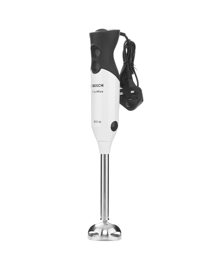 BOSCH Hand Blender, 800W, MS6CA4150G Black/White - Image 3