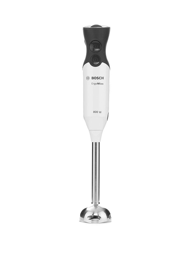 BOSCH Hand Blender, 800W, MS6CA4150G Black/White - Image 2