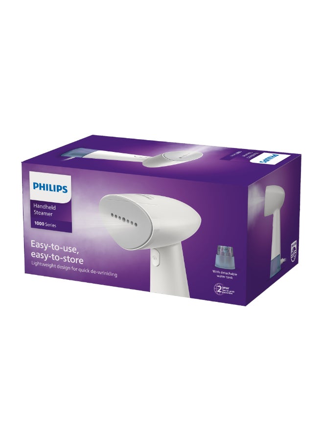 فيليبس Philips Handheld Steamer 1000 Series Handheld steamer 85 ml 980 W STH1000/16 White and Blue - Image 1