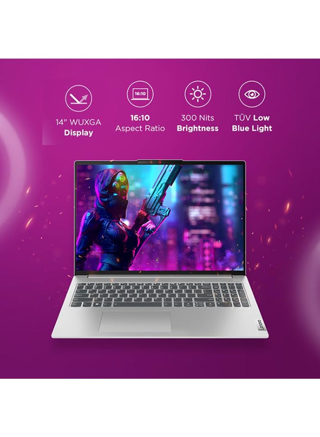 Lenovo Renewed - IdeaPad Slim 5 14-Inch Display,AMD Ryzen 7 Processor/Octa Core/16GB RAM/1TB SSD/Integrated Graphics/Windows 11 Grey - Image 2