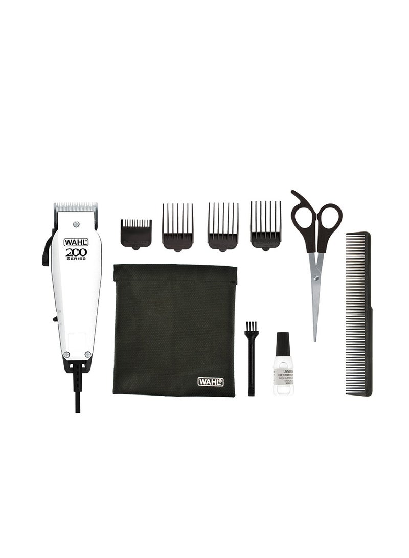 وال Wahl Electric Shavers Home pro 200 -11 pieces-09247-1116 White - Image 2