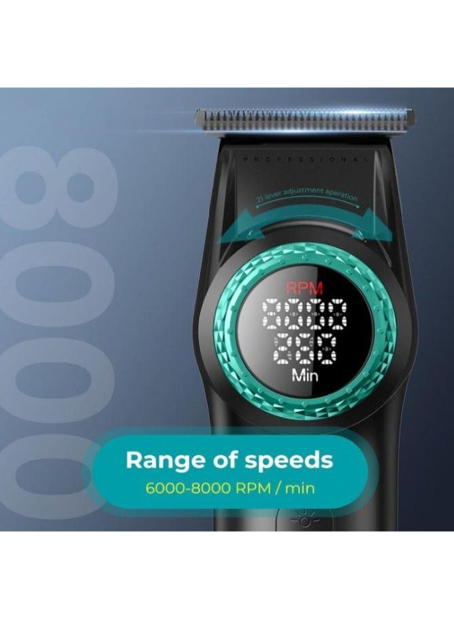 VGR Electric Shaver - Hair Trimmer -V-977 Red - Image 2