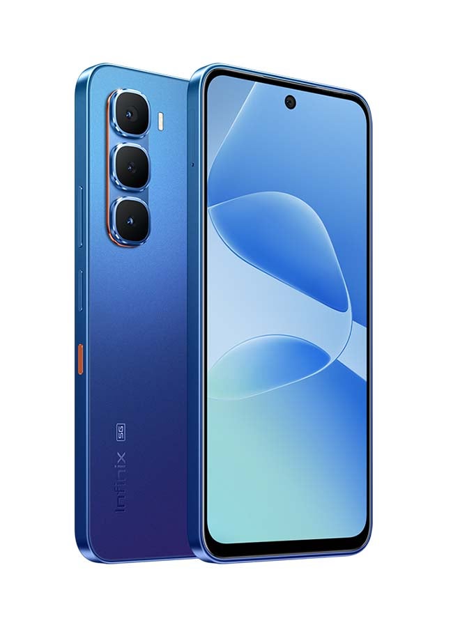 Infinix Hot 60 5G+ 8GB RAM 256GB Shadow Blue - KSA Version - Image 1