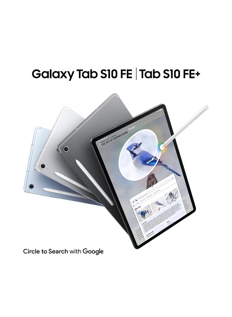 Samsung Galaxy Tab S10 FE Plus Blue 8GB RAM 128GB Wifi - Middle East Version  - Image 4