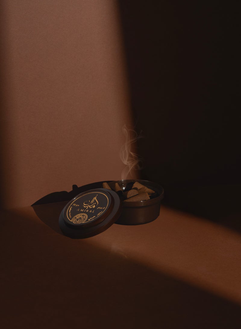 سدر الخليج للعطور أميرال بخور حرامي - 50 جرام - Image 3