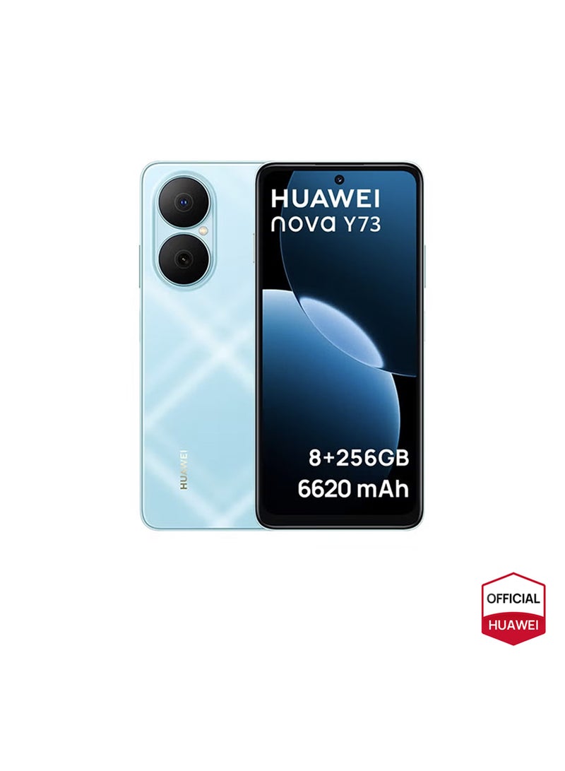 هواوي Nova Y73 Dual SIM Blue 8GB RAM 256GB 4G - Middle East Version - Image 1