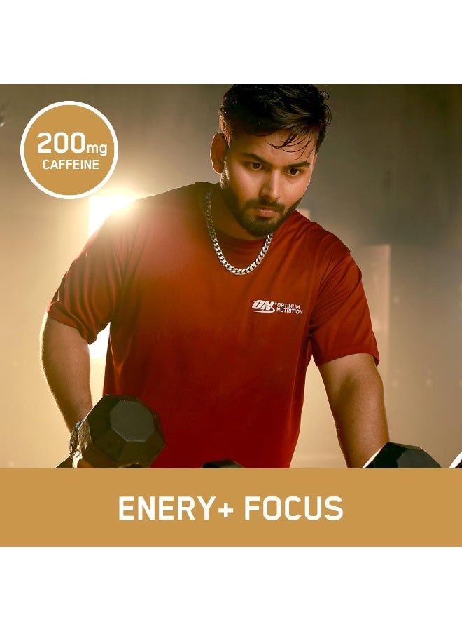 Optimum Nutrition (ON) Gold Standard Pre-Workout- 142.5g/15 single serve packs (Green Apple Flavor), For Energy, Focus, Power, Endurance & Performance - Image 3