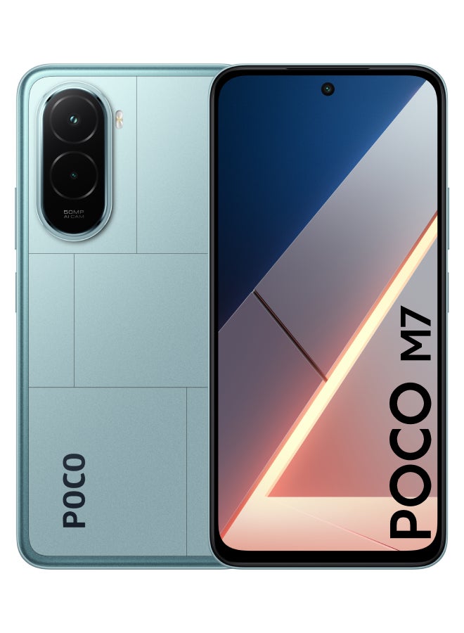 Xiaomi POCO M7 Dual SIM 4G Blue 8GB RAM 256GB - Global Version - Image 1