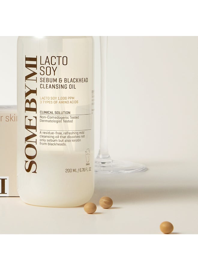 سام باي مي زيت تنظيف لاكتو صويا للدهون والرؤوس السوداء - Image 3