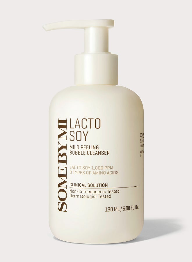 Some by Mi Lacto Soy Mild Peeling Bubble Cleanser 180ml - Image 2