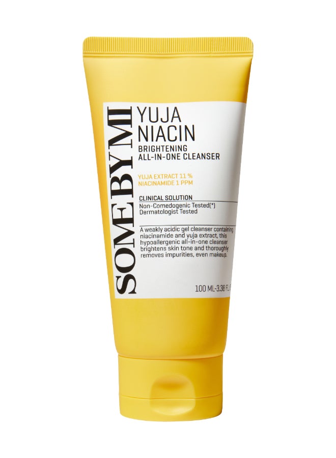 Some by Mi Yuja Niacin Brightening All-In-One Cleanser 100ml  - Image 1