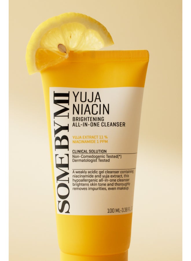 Some by Mi Yuja Niacin Brightening All-In-One Cleanser 100ml  - Image 3