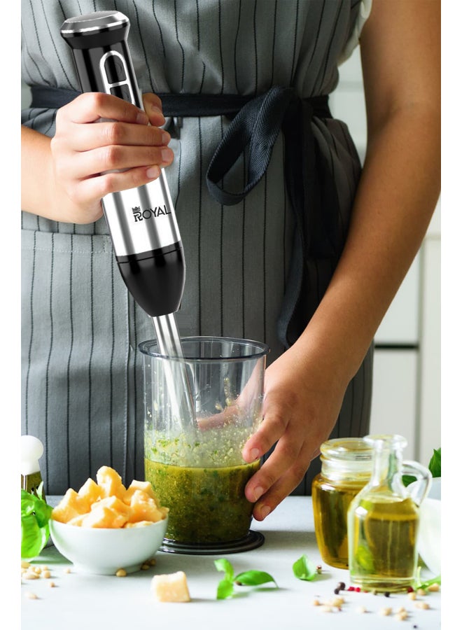 Royal 4 In 1 Hand Blender - 1.0L Capacity - Cup Size: 900ML - 400W with BS Plug - RA-HB1375 RA-HB1375 - Image 2
