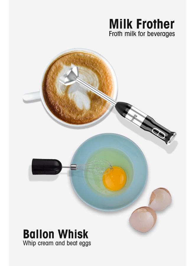 Royal 4 In 1 Hand Blender - 1.0L Capacity - Cup Size: 900ML - 400W with BS Plug - RA-HB1375 RA-HB1375 - Image 5