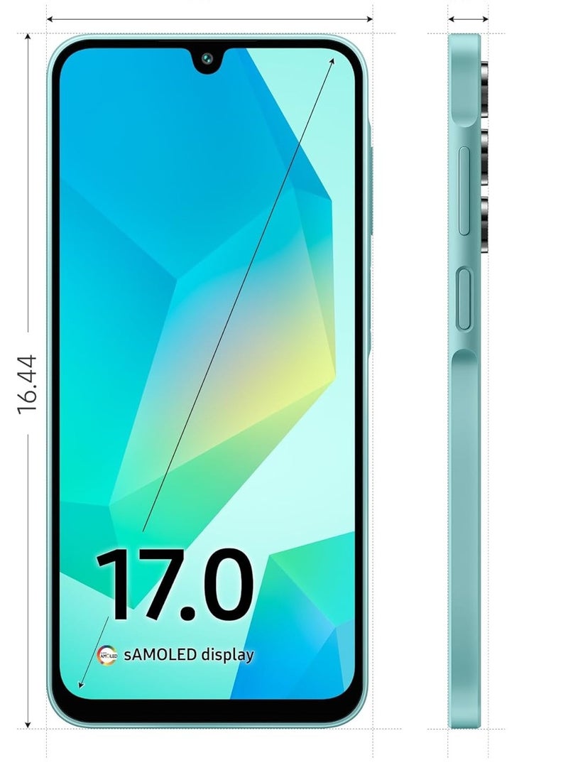 سامسونج Galaxy A16 5G, Dual SIM 4GB RAM 128GB ROM Light Green - International Version  - Image 4