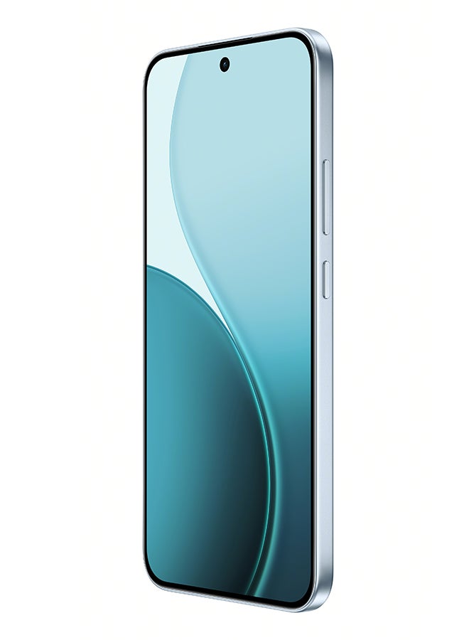 OPPO Reno14 F 5G Dual SIM Opal Blue 12GB RAM 512GB - Middle East Version with Gift SHKOD AirLits5 Pro - Image 4