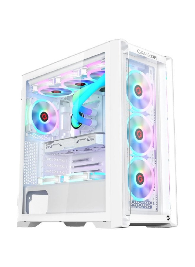 GAMEON Gaming PC With Intel Core i5 12400F Processor/16GB RAM DDR4/1TB SSD/6GB Nvidia GeForce RTX 3050 Graphics/Windows 10 Pro/ White - Image 1