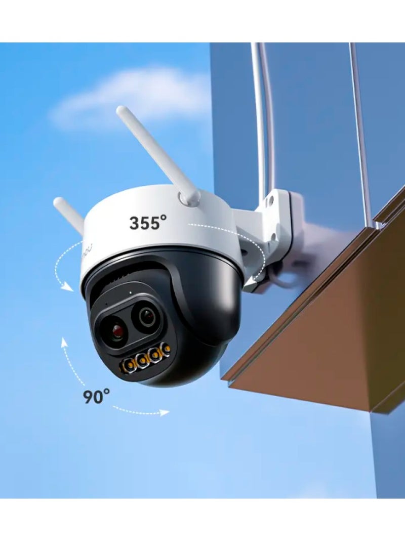 IMOU IMOU Cruiser Z Full Color 5MP H.265 Wi-Fi Mixed Dual Lens 12X Hybrid Zoom Outdoor Camera, Smart Vehicle/Human Detection, Active Deterrence, Smart Tracking, Two-way Talk,IP66 Powered by IMOU SENSE  - Image 2
