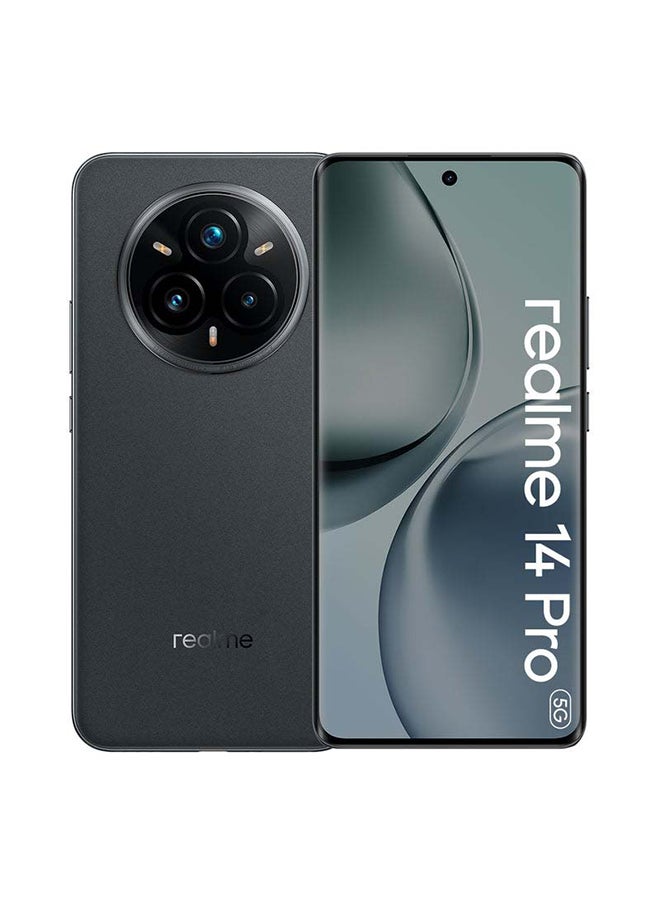realme 14 Pro AI Dual SIM Suede Grey 16GB RAM 256GB 5G - International Version  - Image 1