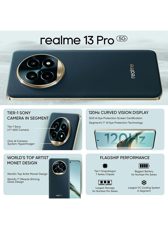 realme 13 Pro Speed Green Dual SIM 8GB RAM 256GB 5G - International Version  - Image 5