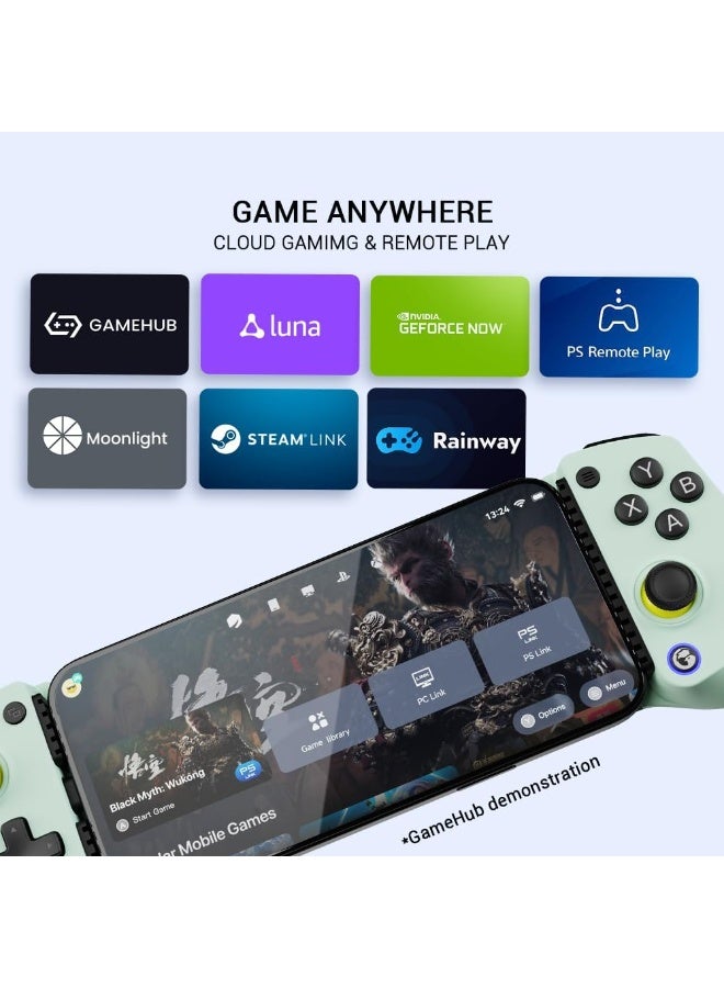 GameSir X5 Lite Type-C Mobile Gaming Controller for iPhone (USB-C), Android & HarmonyOS Phones,Lightweight Design, Hall Effect Sticks, Supports Radiator & Pass-Through Charging - Image 5