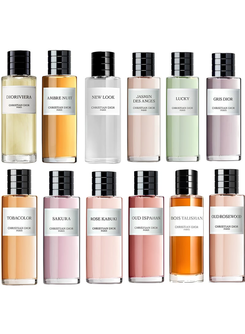 Dior perfume set of 12 pieces, 10 ml 10ml
