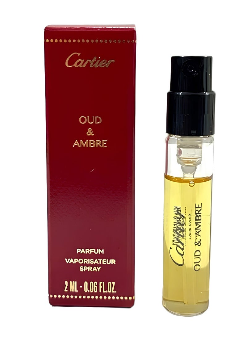 كارتييه عطر عمبر اند عود بارفيوم 2ملليلتر