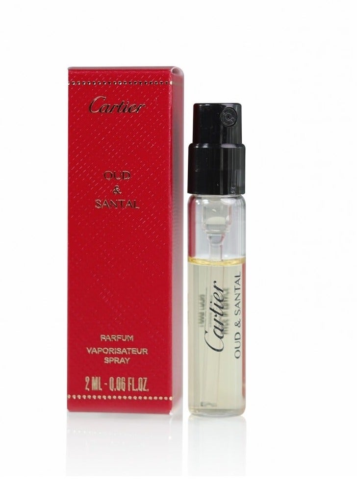 كارتييه عطر سنتال اند عود بارفيوم 2ملليلتر