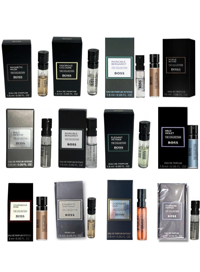 Hugo Boss 12-piece fragrance set 1.5ml