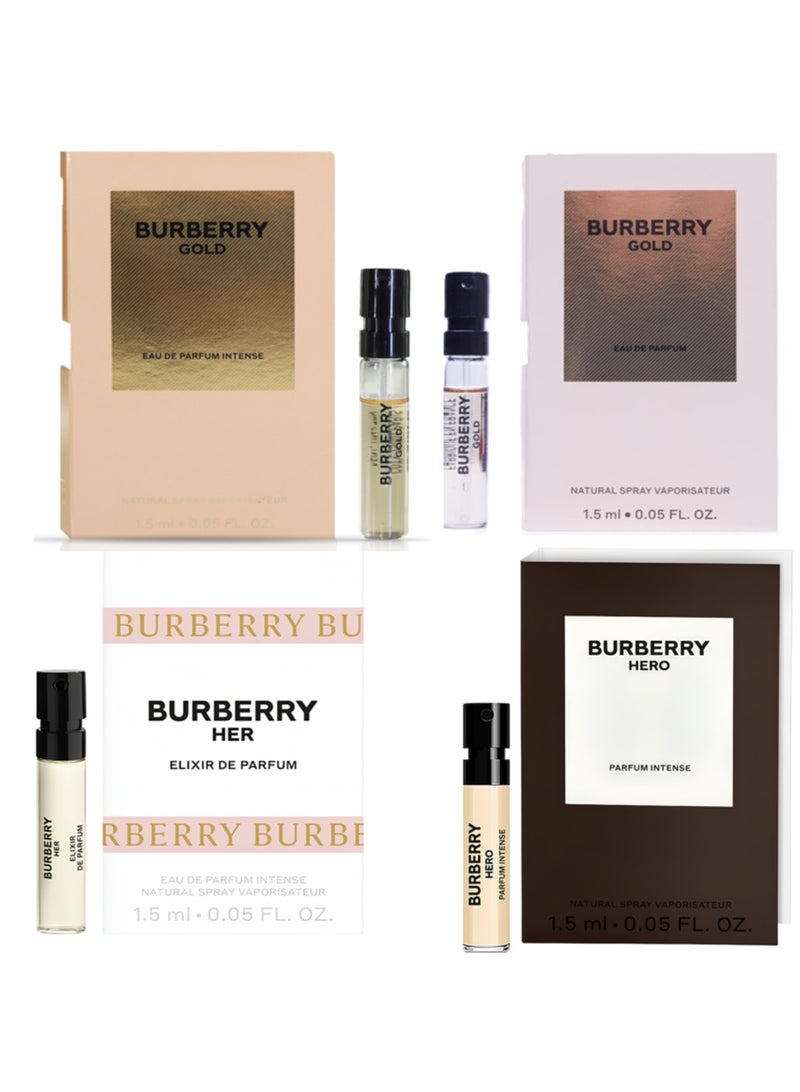 Burberry 4-piece fragrance set 1.5ml