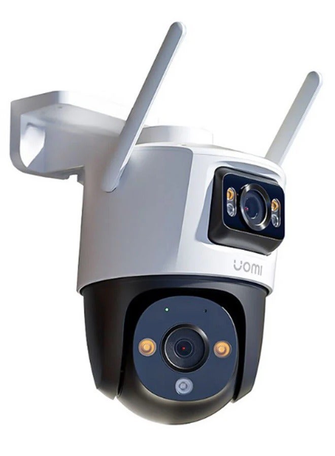 IMOU Cruiser Dual Lens 6MP Outdoor WiFi Surveillance Camera, Resolution (3MP+3MP), Color Night Vision up to 30m, AI Person/Vehicle Detection, Automatic PT Tracking, Two-Way Audio, IP66  - Image 2