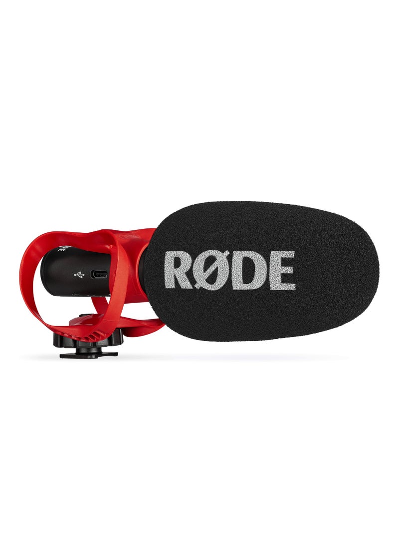 رود VideoMic GO II Lightweight Directional Microphone VMGOIIH black and red - Image 1