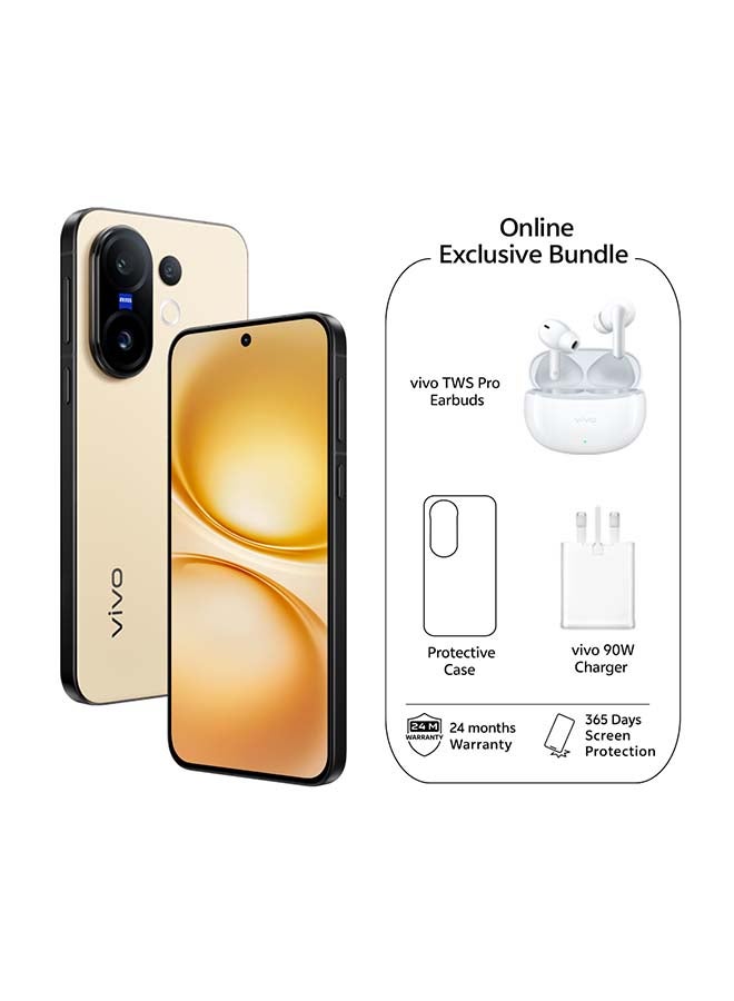 vivo X200 FE Dual SIM 5G Yellow 12GB RAM 512GB (Support 90W Charging) With Exclusive Gifts - Vivo TWS Earbuds, And 24 Months Warranty + 1 Year Screen Replacement - Middle East Version - Image 1