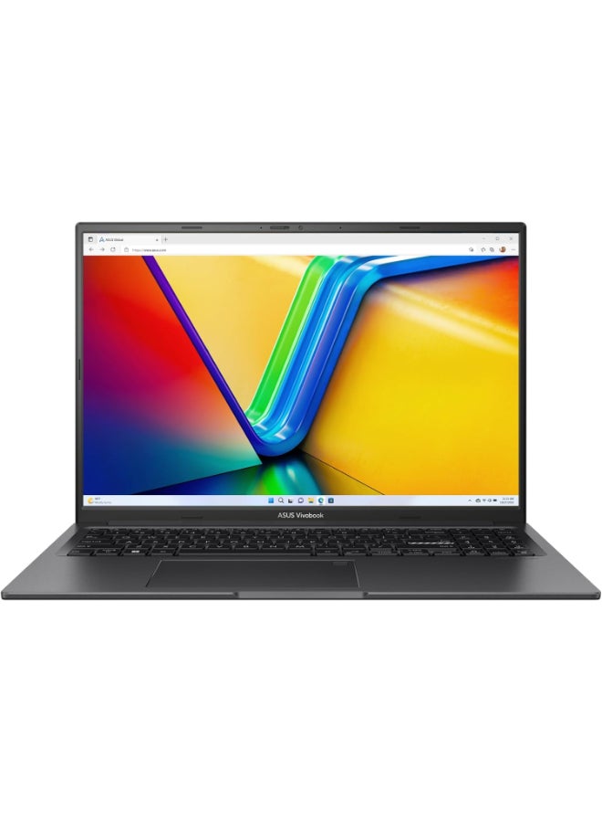 Vivobook 16X Gaming Laptop With 16 Inch WQXGA (2560x1600) 144Hz Display, Intel Core i9-13900H Processor/16GB RAM DDR4/512GB SSD/6GB NVIDIA GeForce RTX 4050 Graphics/Windows 11 Pro English/Arabic Indie Black
