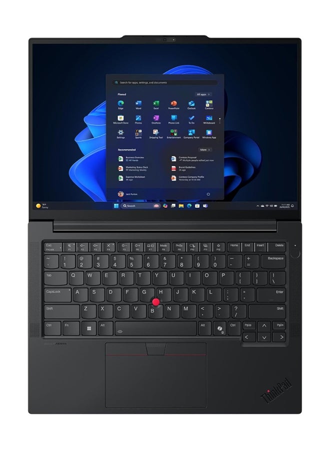 Lenovo ThinkPad E14 Gen 7 Business Laptop With 14 Inch WUXGA (1920x1200) Display, Intel Core Ultra 7 255H Processor/16GB RAM DDR5/512GB SSD/Intel Arc 140V Graphics/Windows 11 Pro English Black - Image 4