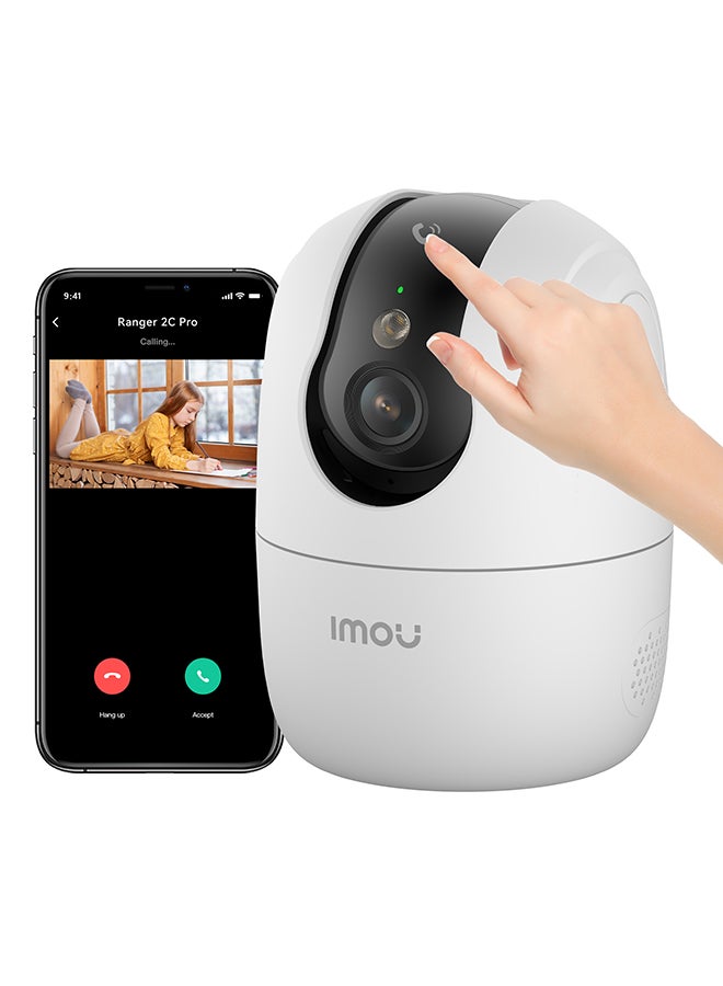 IMOU 5MP Indoor Camera with Call Button, 3K Security Camera for Home ...