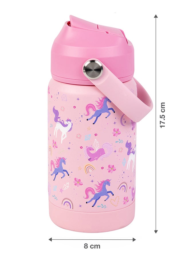 Moon Kids Insulated Water Bottle – BPA Free,Leak Proof Sipper for Toddlers – Eco-Friendly – Stays Cold or Warm for Hours -Unicorn - Image 2