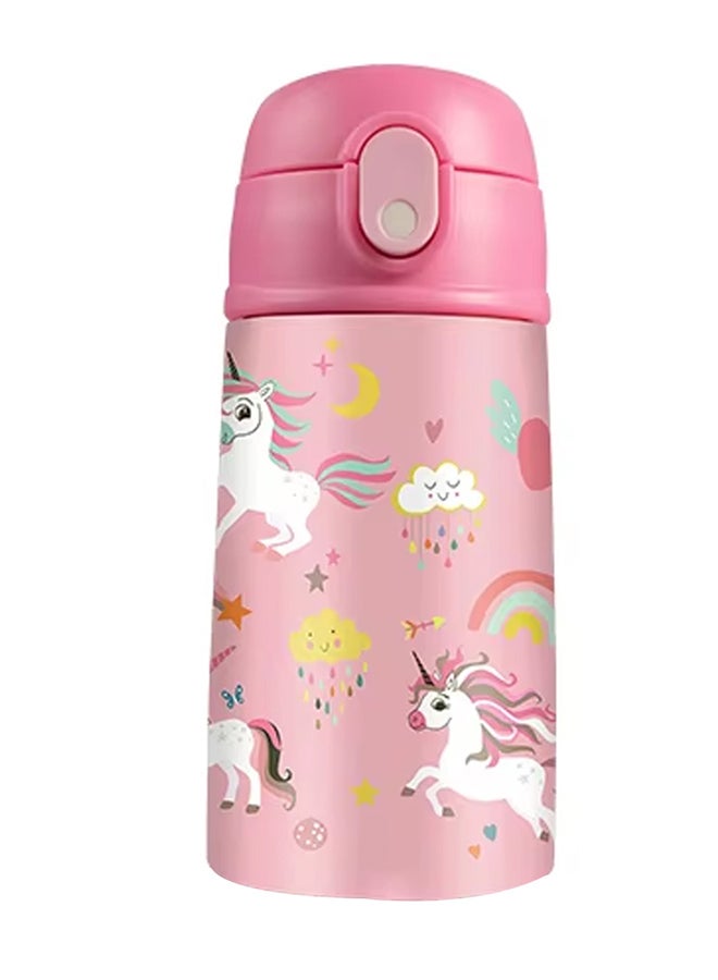 Moon Kids Insulated Water Bottle – BPA Free,Leak Proof Sipper for Toddlers – Eco-Friendly – Stays Cold or Warm for Hours -Unicorn - Image 1