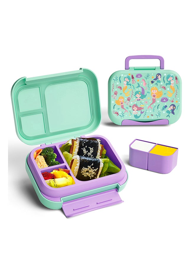 Moon Marmita Kids Lunch Box Set with Insulated Bottle & Bag – Leakproof, BPA-Free, Microwave & Dishwasher Safe  -Mermaid - Image 2