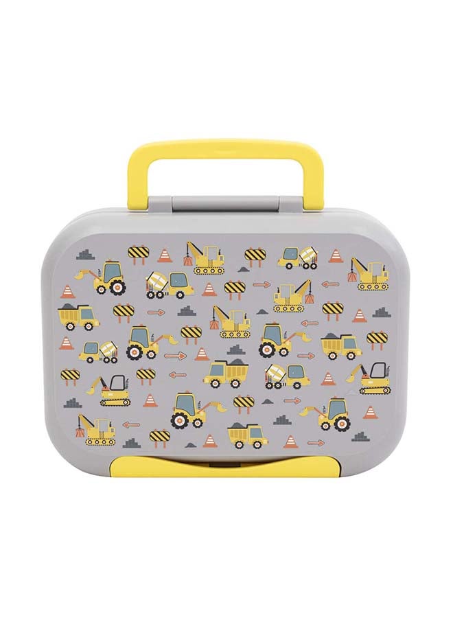 Moon Bentoza Kids Lunch Box –  Leak-Proof Compartments,Microwave Safe,for Toddlers Ages 3–6 -Vehicle - Image 1