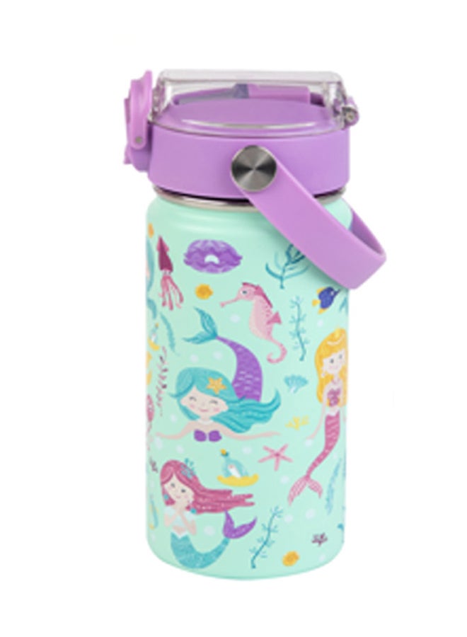 Moon Kids Insulated Water Bottle – BPA Free,Leak Proof Sipper for Toddlers – Eco-Friendly – Stays Cold or Warm for Hours - Mermaid - Image 1