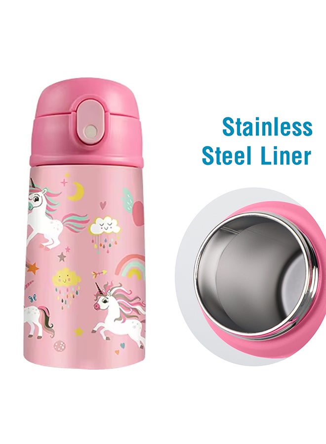 Moon Kids Insulated Water Bottle – BPA Free,Leak Proof Sipper for Toddlers – Eco-Friendly – Stays Cold or Warm for Hours -Unicorn - Image 3