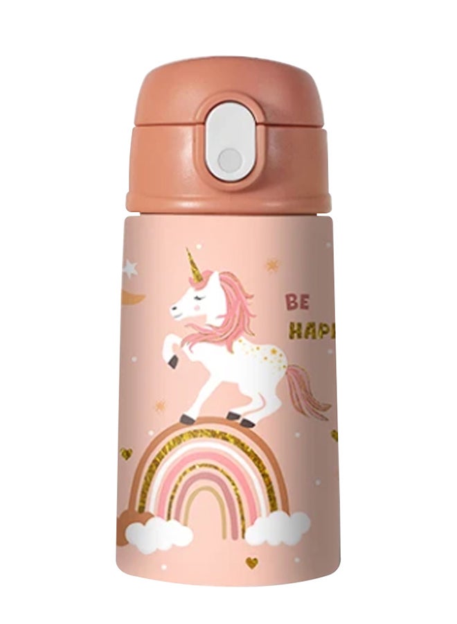 Moon Kids Insulated Water Bottle – BPA Free,Leak Proof Sipper for Toddlers – Eco-Friendly – Stays Cold or Warm for Hours -Rainbow - Image 1