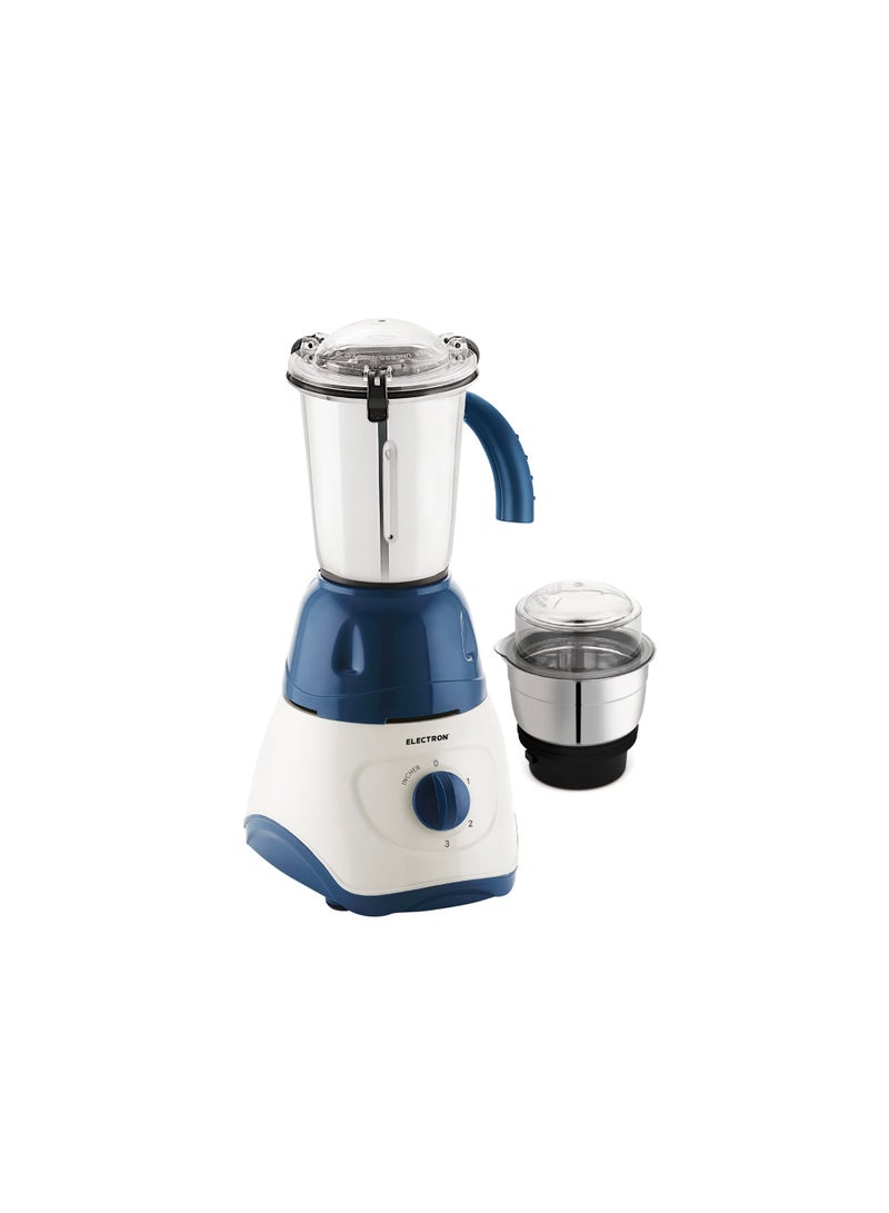 كليكون خلاط مطحنة 2 في 1 550 واط | خلاط متعدد الوظائف ثقيل الوزن مع محرك نحاسي، 3 سرعات + نبض، شفرات من الفولاذ المقاوم للصدأ ووعائين - Image 2