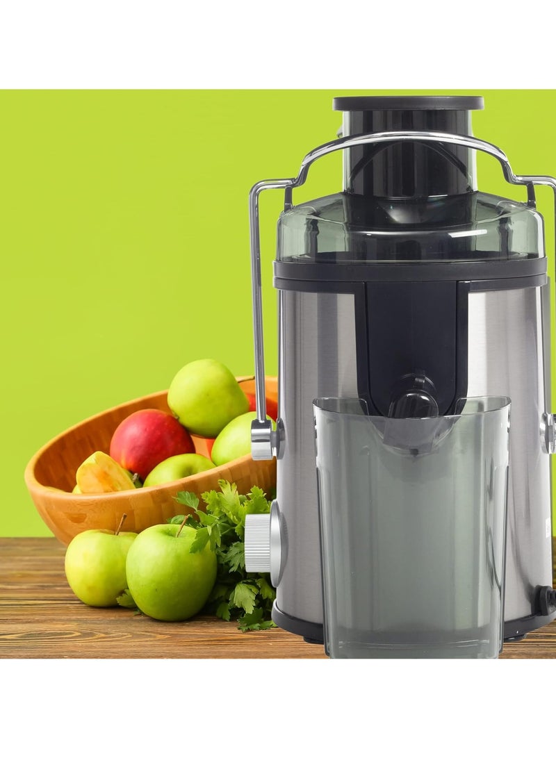 كليكون Juice Extractor with Automatic Overheat Protection, Anti Drip Function, 2 Speed Function, Shockproof Body, 600 Watts, 2 Years Warranty, Silver and Black - CK2662 1.5 L 600 W CK2662 Black and Silver  - Image 5