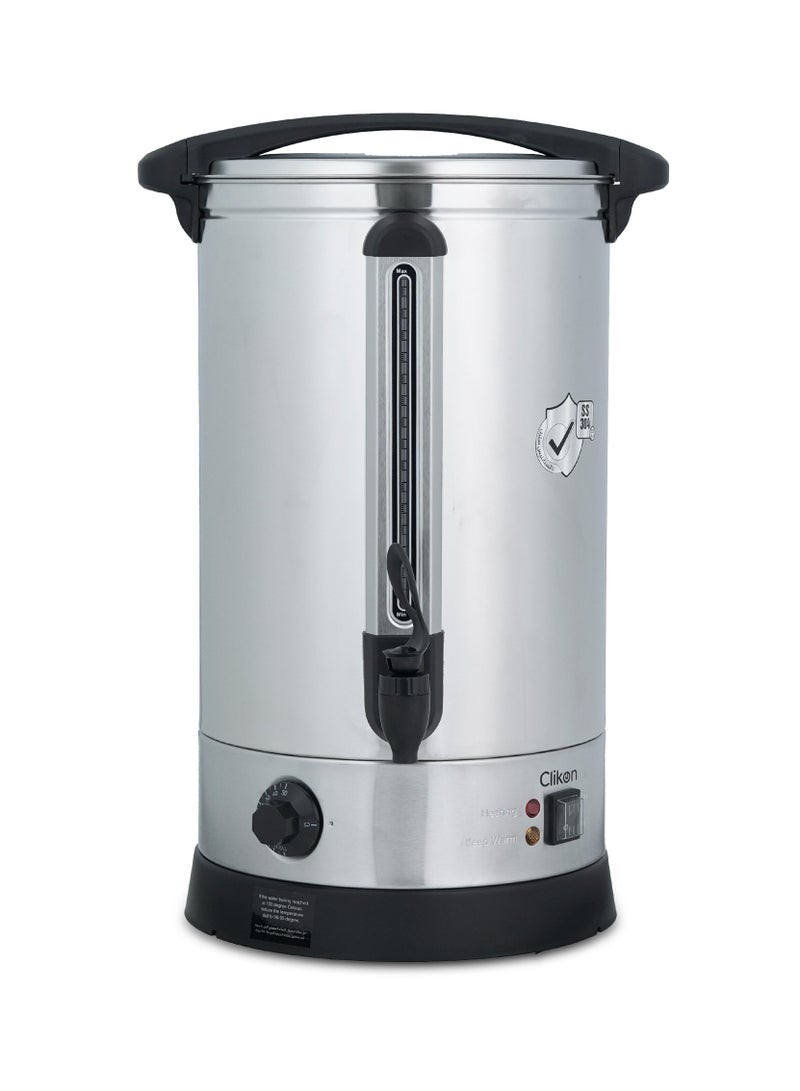 Clikon Keep Warm Function, Water Level Scale, 2500W, 22L Stainless Steel Electric Water Boiler 22 L 2500 W CK5152 Silver - Image 2