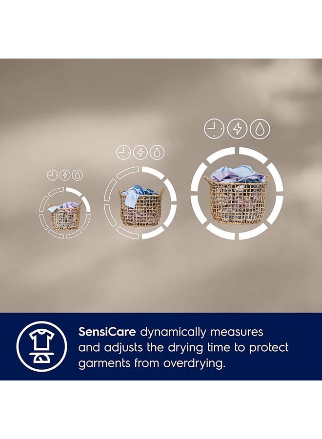 Electrolux 8KG Front Load Heat Pump Dryer, 13 Programs 4 Star, Premium Tumble Dryer, Digital Display & Eco Inverter Motor, High Efficiency, EDH803J5SC + Free 6-Month Supply of Ecover Laundry Detergent EDH803J5SC Dark Silver - Image 3