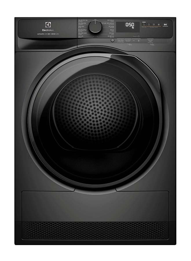 Electrolux 8KG Front Load Heat Pump Dryer, 13 Programs 4 Star, Premium Tumble Dryer, Digital Display & Eco Inverter Motor, High Efficiency, EDH803J5SC + Free 6-Month Supply of Ecover Laundry Detergent EDH803J5SC Dark Silver - Image 1